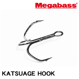 MEGABASS KATSUAGE HOOK [路亞用鉤] [三本鉤]